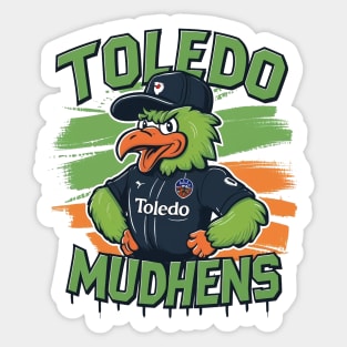 Toledo Mudhens Sticker